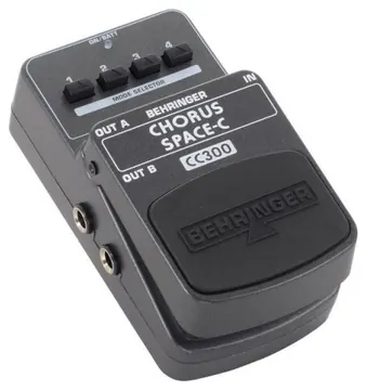Behringer CC300 Chorus SPACE-C Pedale Effetto 4 Preset Per Chitarra Elettrica