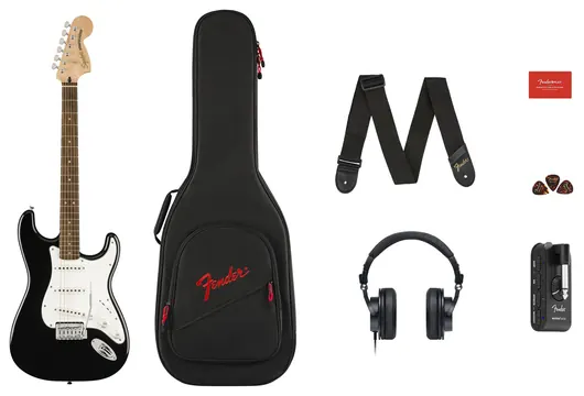 Squier Stratocaster Mustang Affinity Micro Pack Lrl
