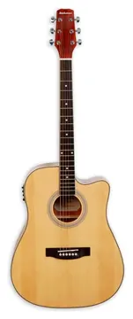 Guitarra Eletroacústica Beckman BKM/DCE-SPR Dreadnought Cutaway Spruce