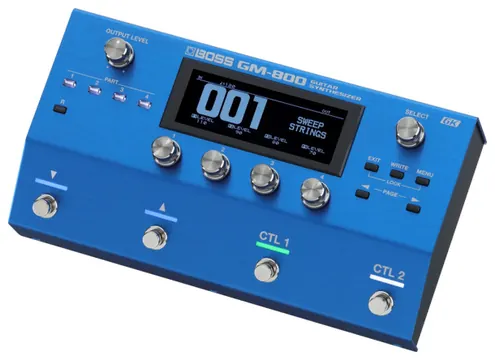 Boss GM-800 GUITAR SYNTH 1.200 Sons + 70 Ritmos