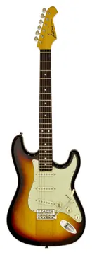 Aria STG 62 Electric Guitar 3 Tone Sunburst