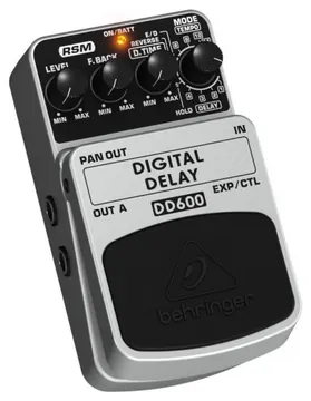 Behringer DD600 Digital Delay 11 Setup Pedale Effetto Chitarra Basso