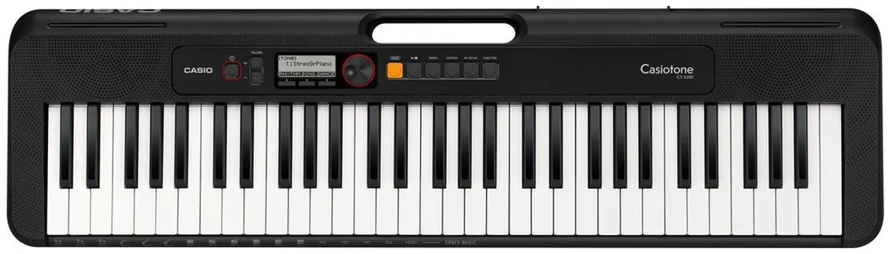 Casio Casiotone CT S200 Black Tastiera portatile 61 tasti Nera
