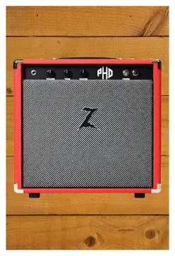 Dr. Z PHD - 1x10" Combo - Red w/Salt & Pepper Grill