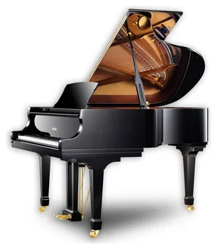 Piano de Cauda Ritmüller RS173 PE Superior Line Grand 3 Pedais Preto Polido