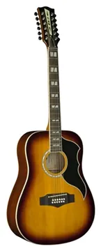 EKO Ranger 12 VR Honey Burst EQ Chitarra Acustica Elettrificata Colore Sunburst