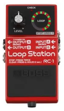 Boss RC1 loop station