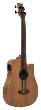 Gold TONE M-BASS25/FL 25" fretloze elektro-akoestische microbas met mahonie top, hoes inbegrepen