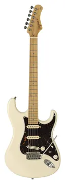 Tagima T-805 OWH C/TT Brazil Series Stratocaster Olympic White C/ Escudo Tortoise e Escala Clara