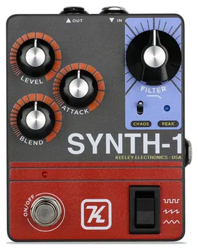 Keeley Synth 1 Fuzz/Synthesizer/Volume Swell Effektpedal