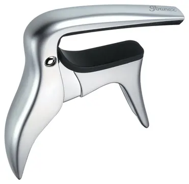 Ibanez IGC10 GUITAR CAPO Capotasto per Chitarra Acustica ed Elettrica, Silver