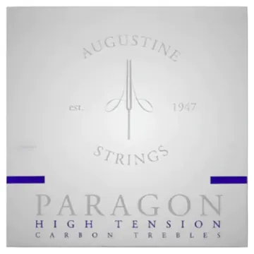 Augustine Encordoamento Augustine Paragon Carbon Blue em Tensão Alta