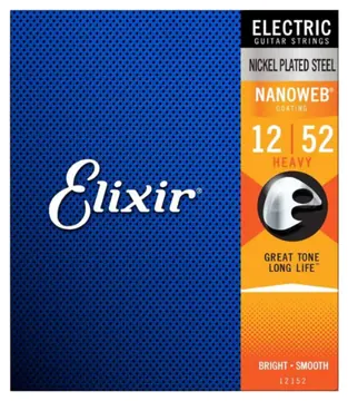 Elixir 12152 Nickel Plated Steel Heavy 012-052
