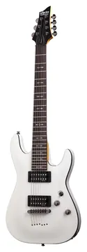 Schecter Omen-7 Vintage White
