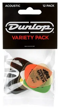 Dunlop PVP112 Acoustic Pick Variety 12er-Set