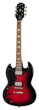 Epiphone SG Tribute Plus Left Handed Cherry Burst