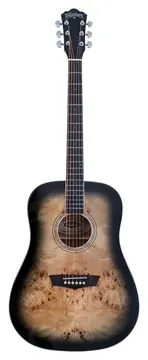 Washburn BURL D - Dreadnought - Black Fade Acoustic Guitar