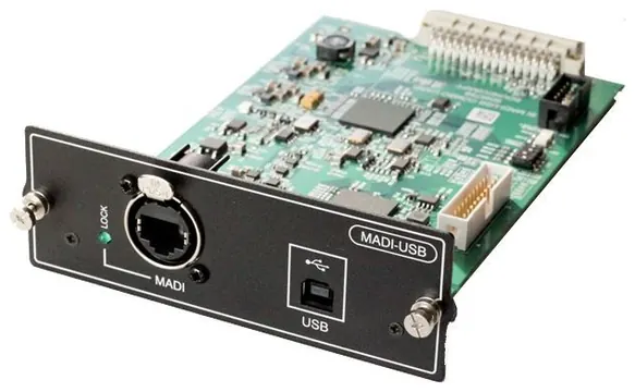 Soundcraft MADI-USB Combo-Card für Si Compact/Expression/Performer