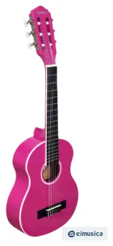 giannini NR 1/2 Estudante Cordas Nylon COR PINK GLOSSY (PKG)