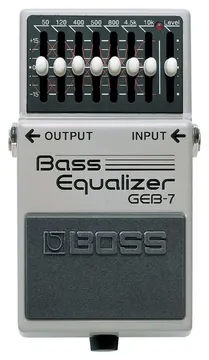 Boss GEB-7 | 7-Band Bass Graphic Equalizer