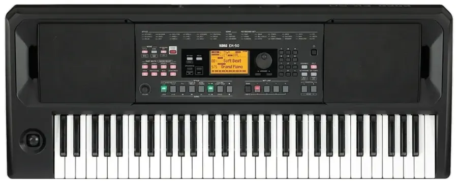 Korg Teclado Arranjador Korg EK-50 61 Teclas Sensitivas com Fonte Bivolt