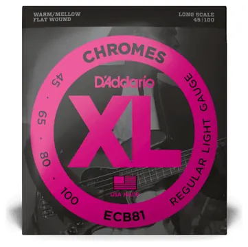 D'Addario Bass Chrome Light Strings