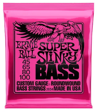 Ernie Ball BASS 2834 Super Slinky 45-100