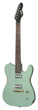 Slick Guitars SL 55 Surf Green (SG) E-Gitarre