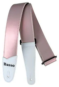 Basso Correia Basso PL01 P/ Instrumentos de Corda Em Sintético Reciclável Rose
