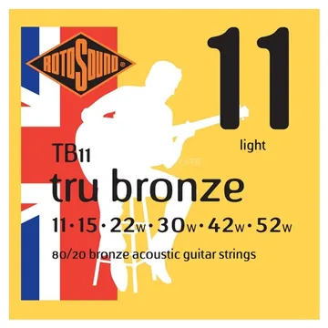 Encordoamento Rotosound Guit.acustica Bronze 11-52