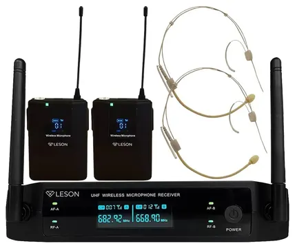 LS Microfone Sem Fio LS 962 Bege