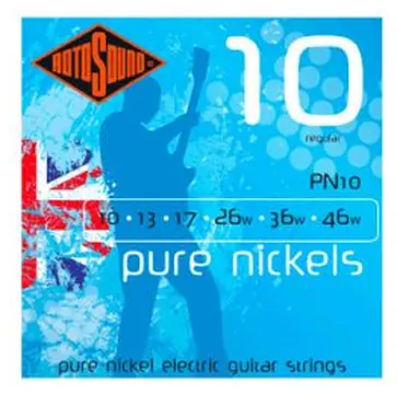 Corde Elettrica Rotosound PN10 pure nickels 10-46w