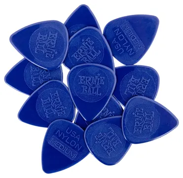 Ernie Ball 9136 Nylon Pick Pack medium 0,72mm Plektren (12 Stück)
