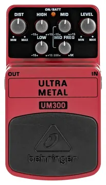 Behringer UM300 Ultra Metal Effects Pedal