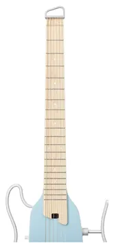 Donner HUSH™ I PRO Acoustic-Electric Travel Guitar - Hawaiian Blue