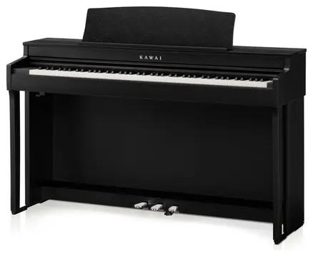 Kawai CN-301B Digitalpiano schwarz matt, RH3 Tastatur mit IvoryTouch+Druckpunkt
