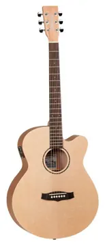Tanglewood Roadster semi-akoestische gitaar - naturel