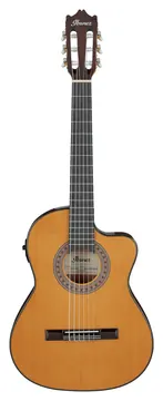 Ibanez GA5TCE3 Amber Chitarra Classica 3/4 Cutaway Elettrificata