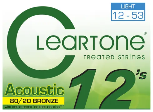 Cleartone 7612 Acoustic EMP Bronze LI 012-053 80/20 Bronze. Saiten für Westerngitarre