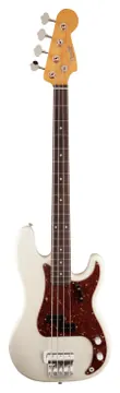 Fender custom shop Sean Hurley Signature Precision Bass touche palissandre Olympic White