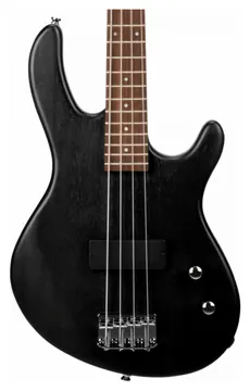 Cort Action Junior Short-scale 4-string Bass in Open Pore Black