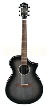 Ibanez Aewc11Tcb Transparent Charcoal Burst Chitarra Acustica Elettrificata