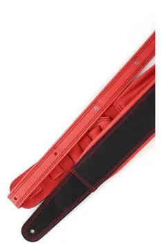Gitarrengurt Richter Springbreak Nappa I Black/Red #1543