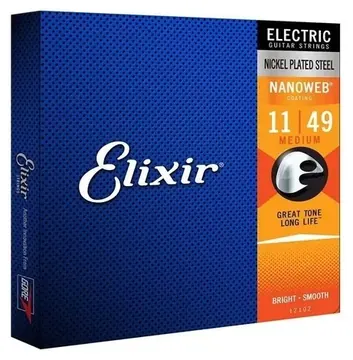 Elixir Encordoamento Elixir Guitarra 011 - 12102
