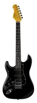 PHX para Canhoto Stratocaster PHX Sunset HSS All Black