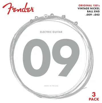 Fender 150L 3-Pack Original 150 E-Gitarrensaiten .009-.042