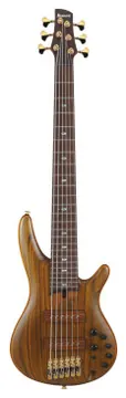 Ibanez SR5506MHF Mocha Flat basse electrique 6 cordes avec valise