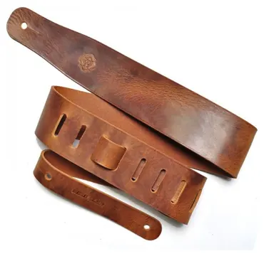 Constant Bourgeois Lanthana Custom Baker Brown Courroie Guitare Cuir