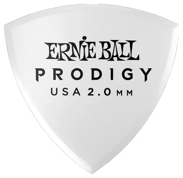 Ernie Ball Prodigy Shield 2mm White (6 Pack)