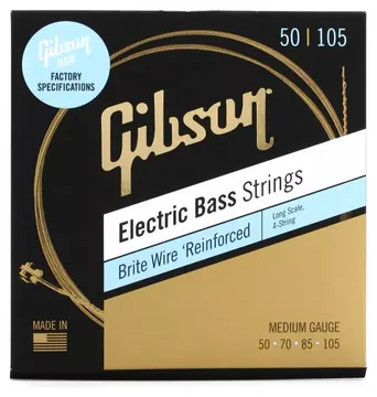 Gibson Bright Wire Bass Strings 50-105